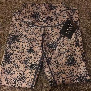 DYI Signature Tan leopard leggings